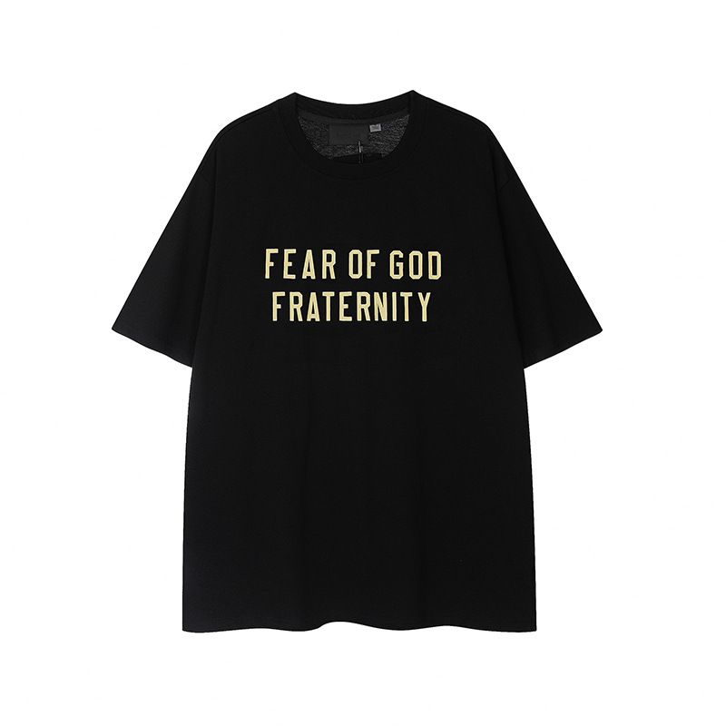 FW24 FRATERNITY T-Shirt / Shorts / Set - Black