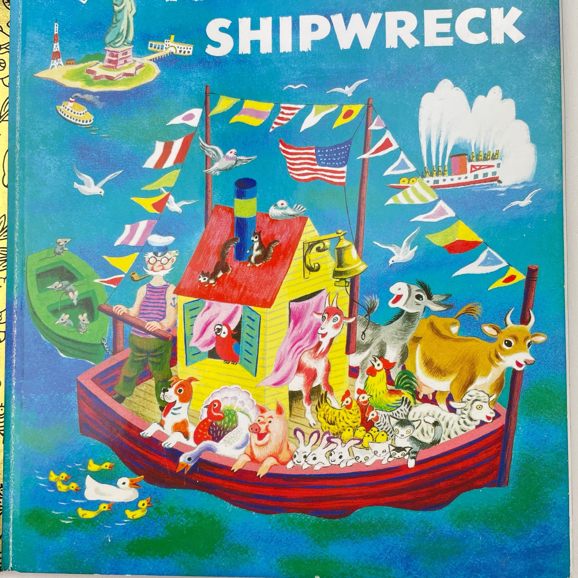 A Little Golden Book Classic, The Merry Shipwreck, hardback, size , Pre-loved