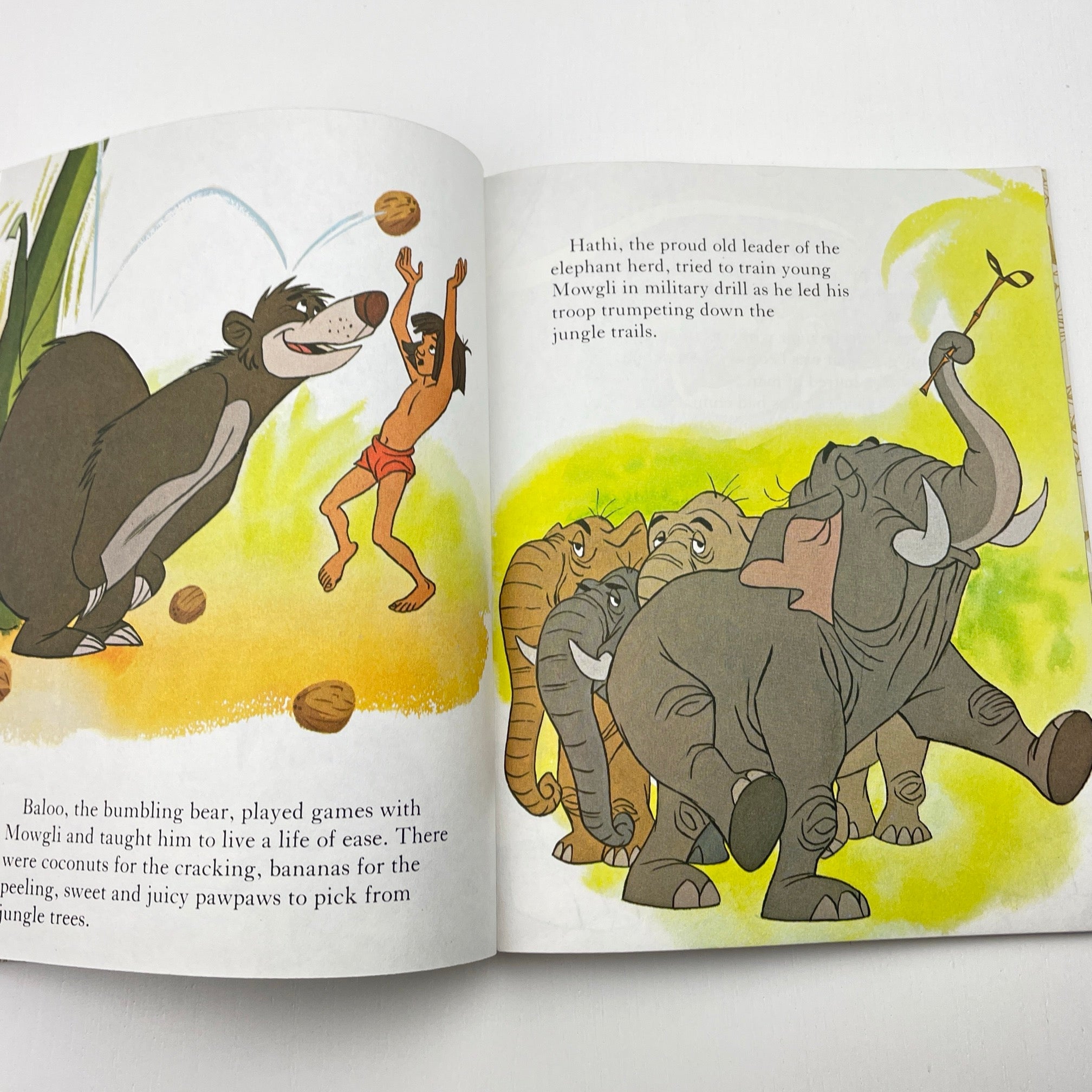 A Little Golden Book Walt Disney's The Jungle Book, hardback, Pre-loved