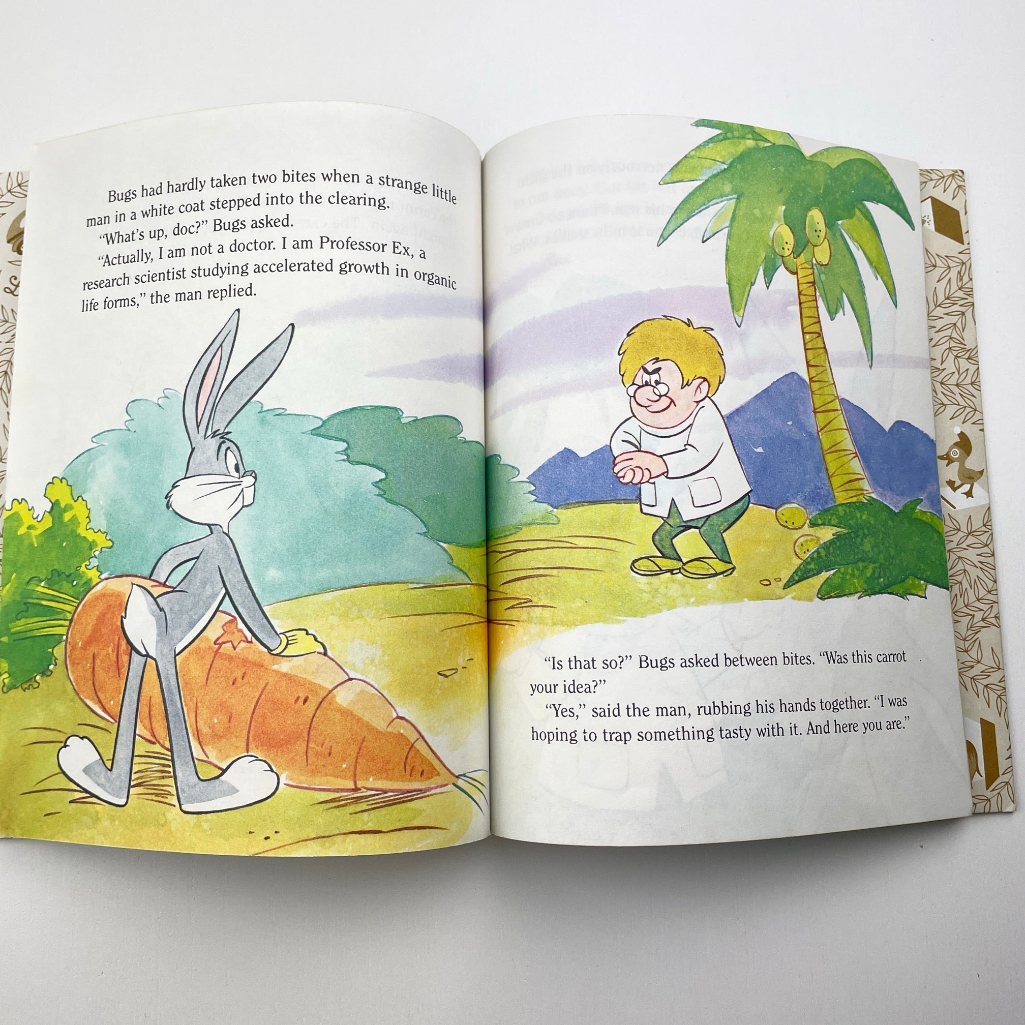 A Little Golden Book Bug's Bunny Marooned! hardback, Pre-loved