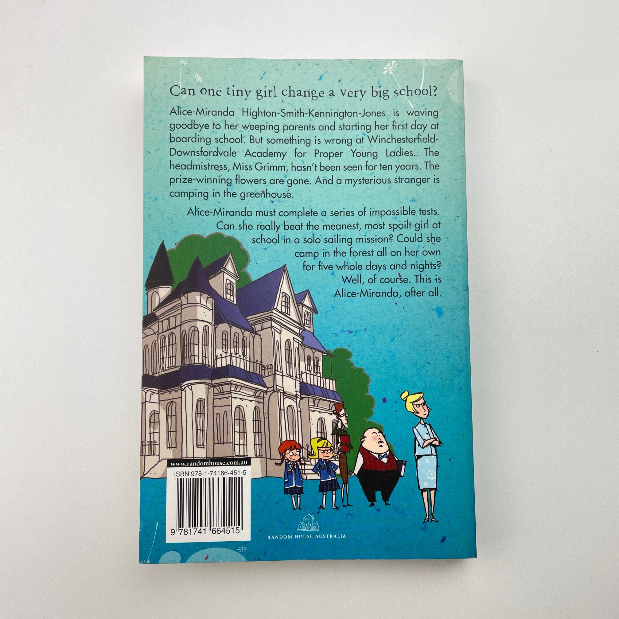 Alice-Miranda At School, by Jacqueline Harvey, paperback, Pre-loved