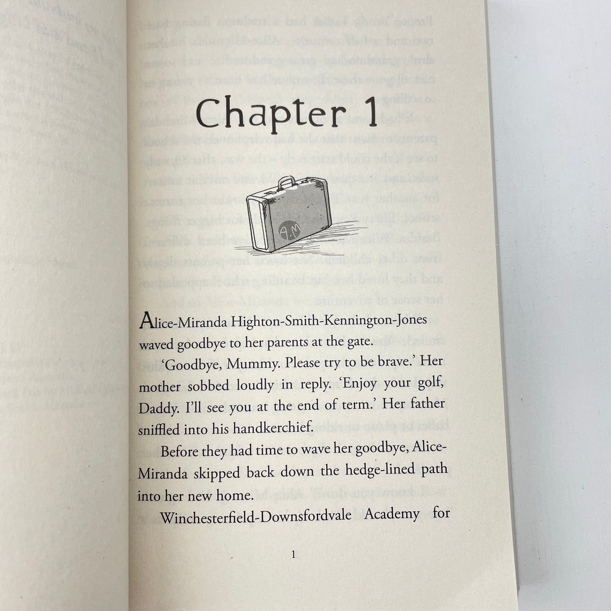 Alice-Miranda At School, by Jacqueline Harvey, paperback, Pre-loved