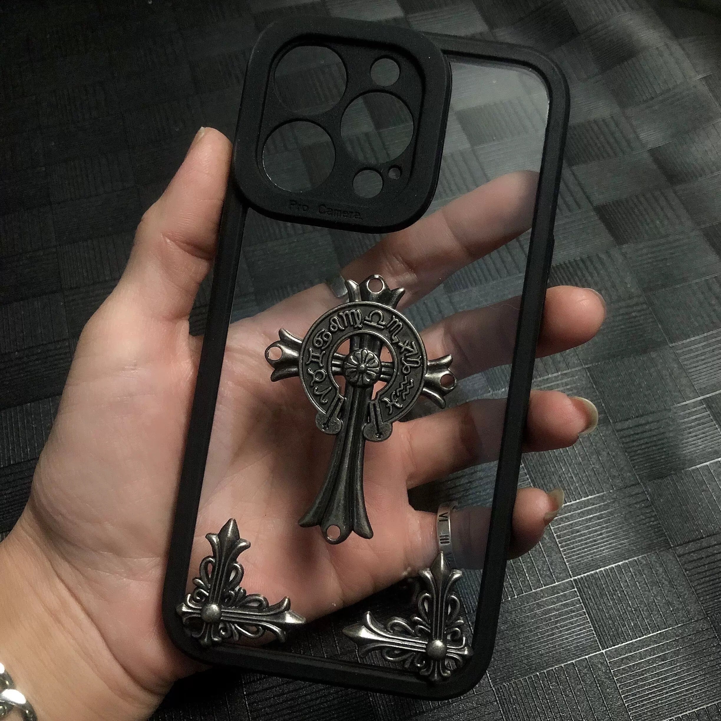 Chrome Hearts 3D iPhone Case