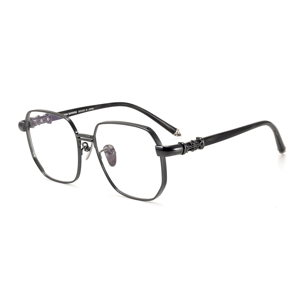 CHH Chrome Hearts Glasses Vintage Large Frame Versatile Myopia Glasses Frame