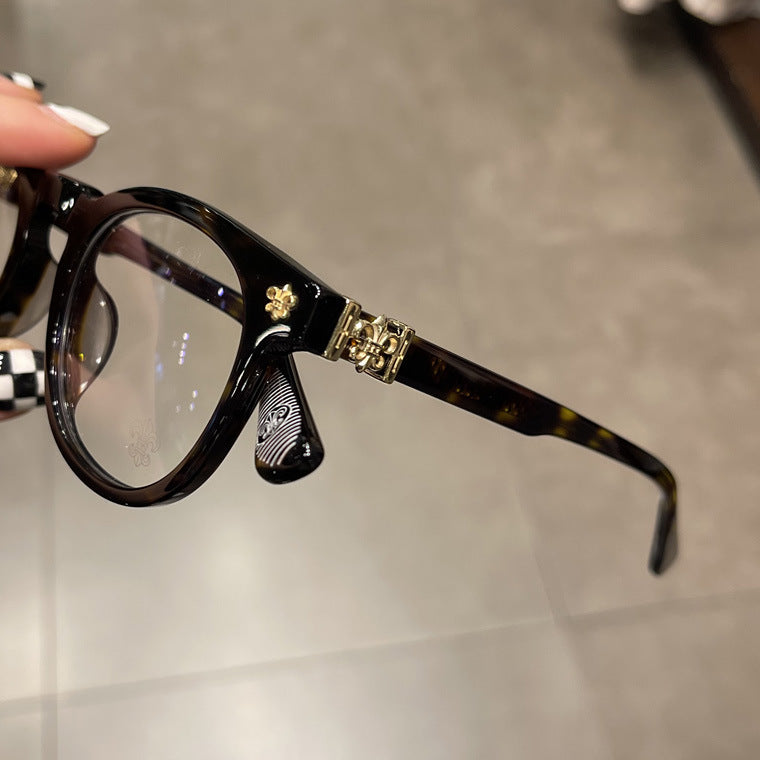 CHH Chrome Hearts Glasses Vintage Fashion Plain Myopia Glasses Frame