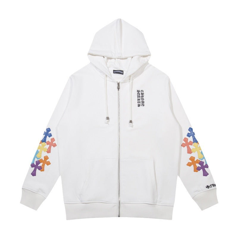CHH Chrome Heart Hoodie Sanskrit embroidered hooded sweater