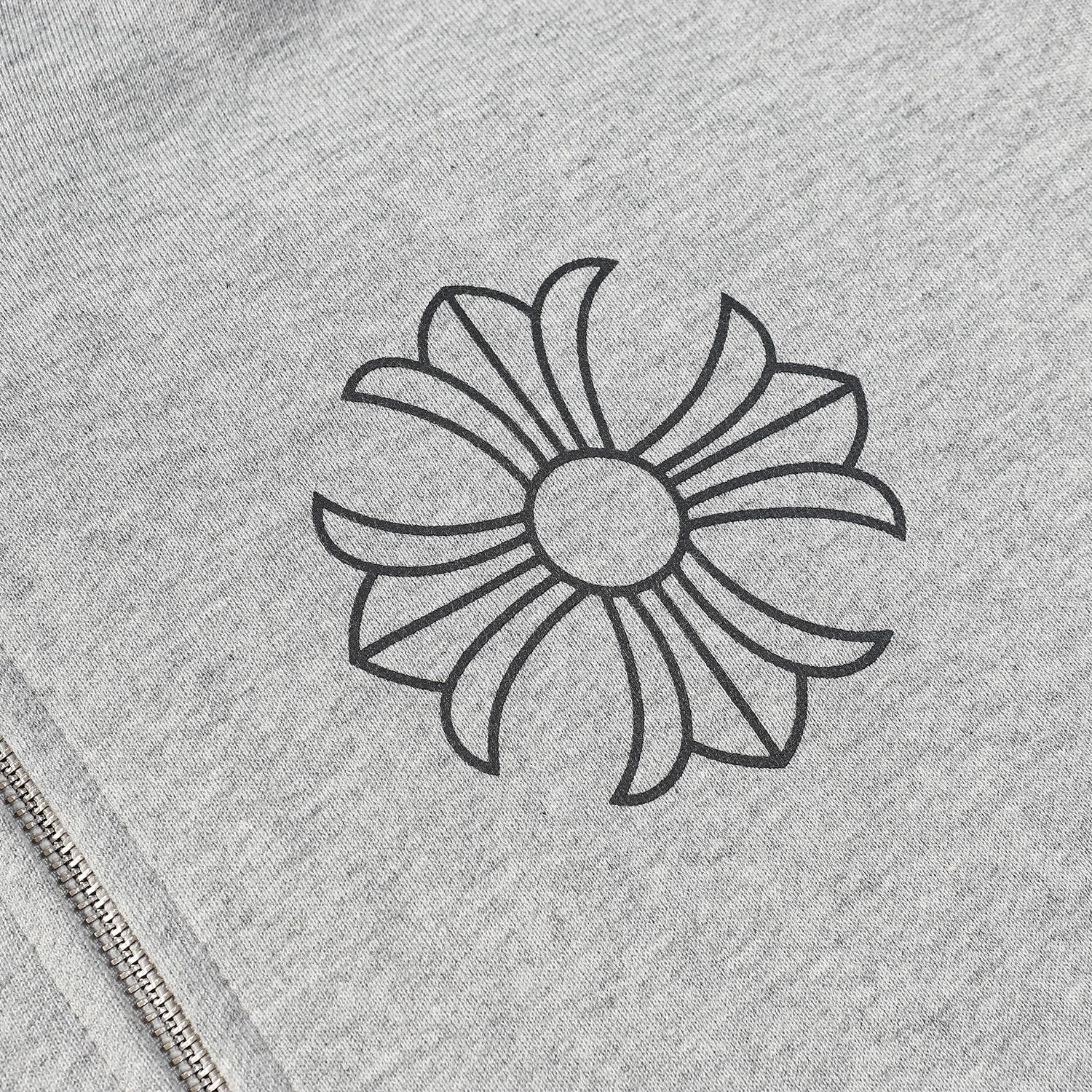 CHH Chrome Heart Hoodie Crowe Hooded Sweater Cardigan Zip Long Sleeve Jacket