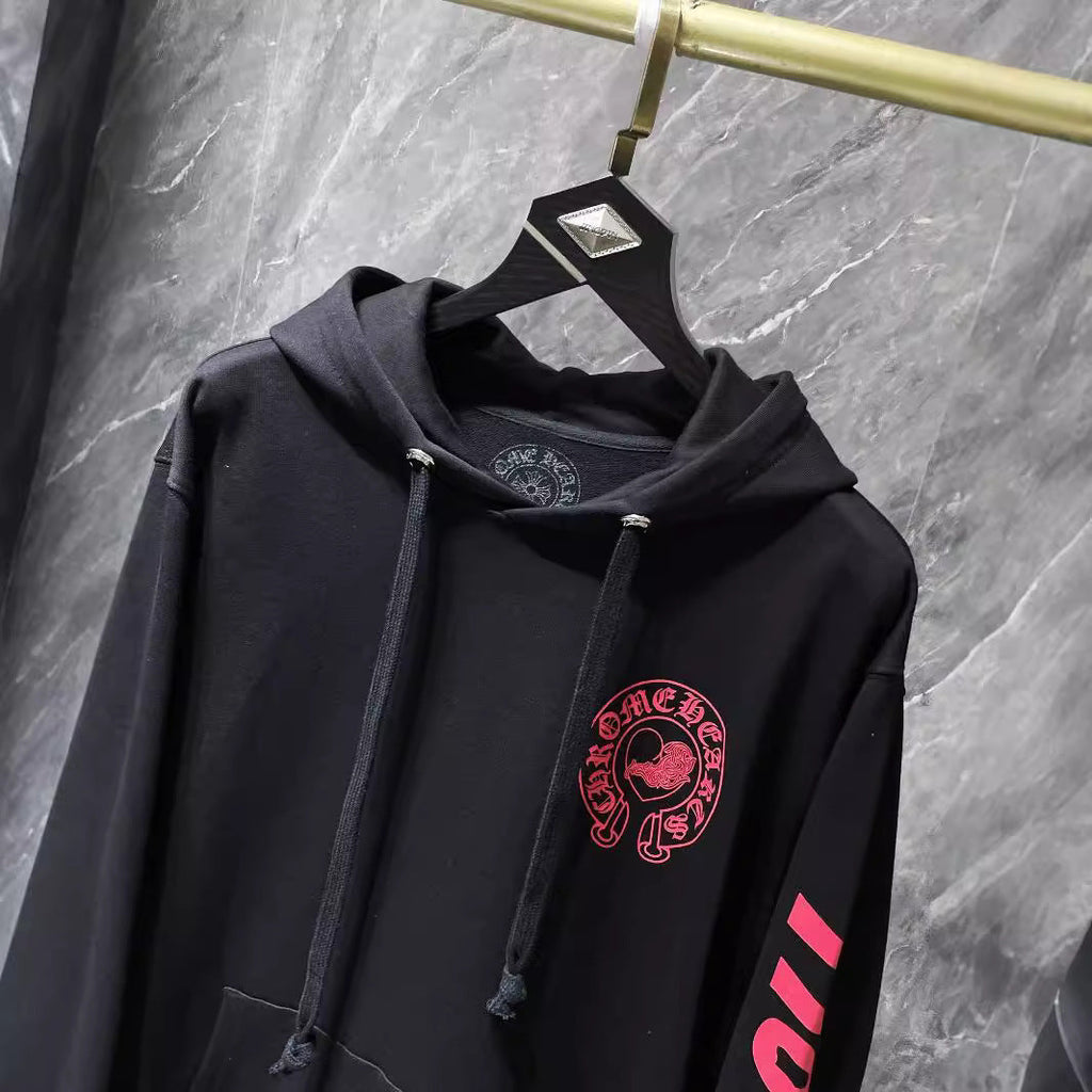 CHH Chrome Heart Hoodie Crowe High Street Trendy Pullover Hooded Sweater