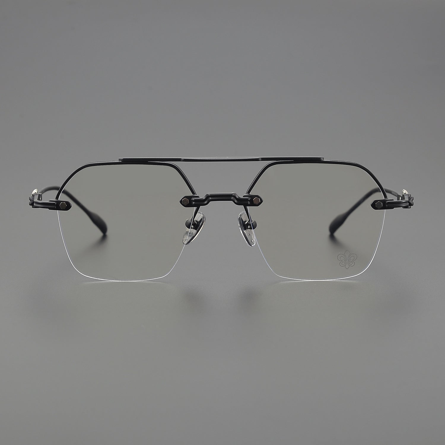 CHH Chrome Hearts Glasses Vintage gold rimless myopia frames