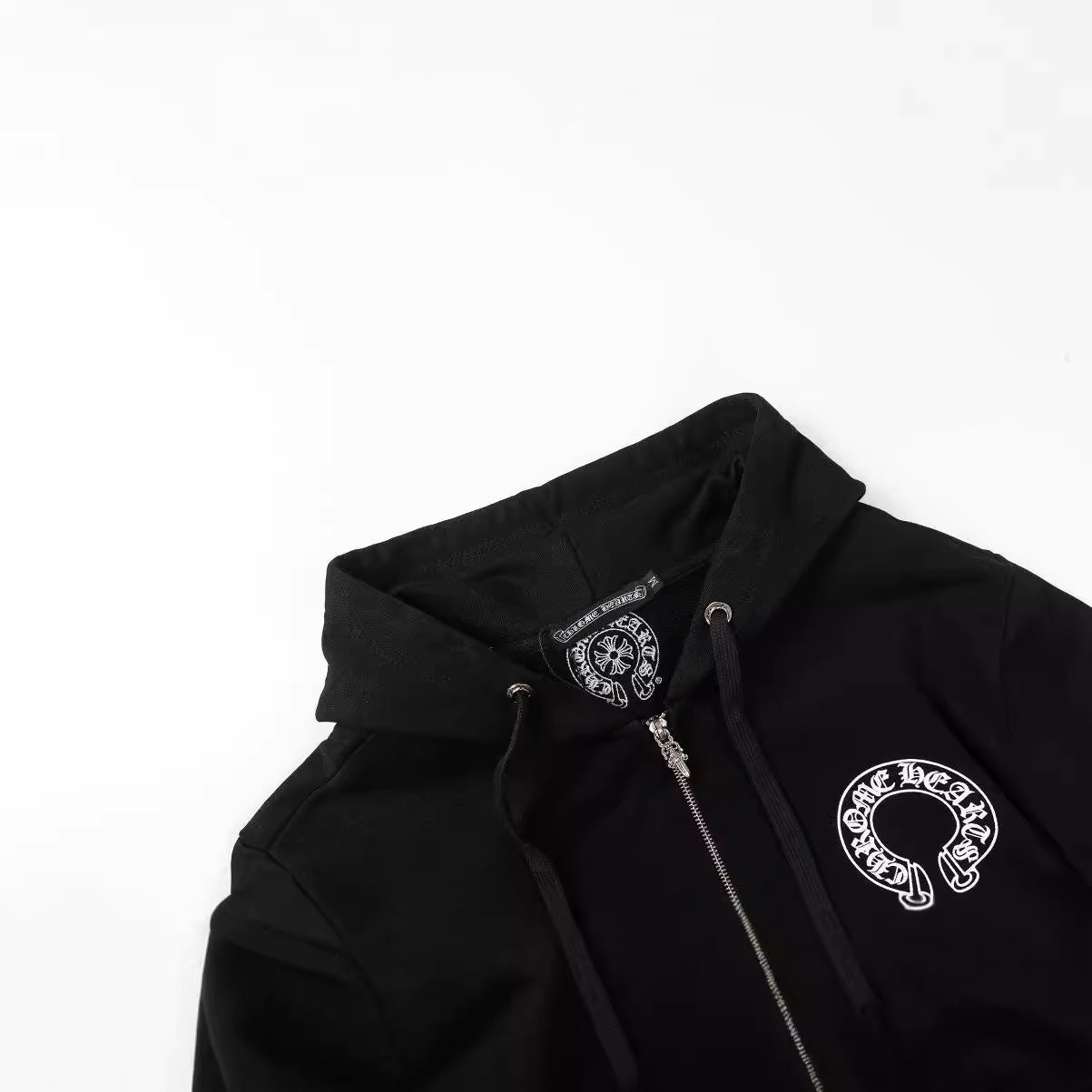 CHH Chrome Heart Hoodie Crowe hooded sweater loose casual cardigan hooded