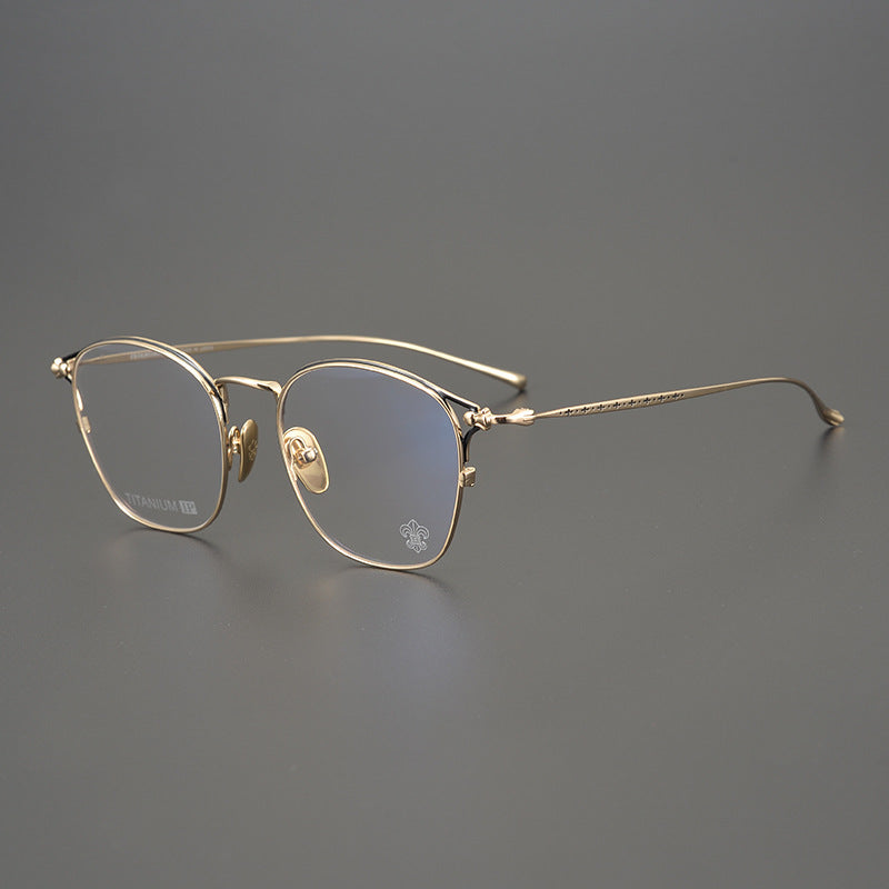 CHH Chrome Hearts Glasses Versatile Ultra Light Titanium Artistic Glasses Frame