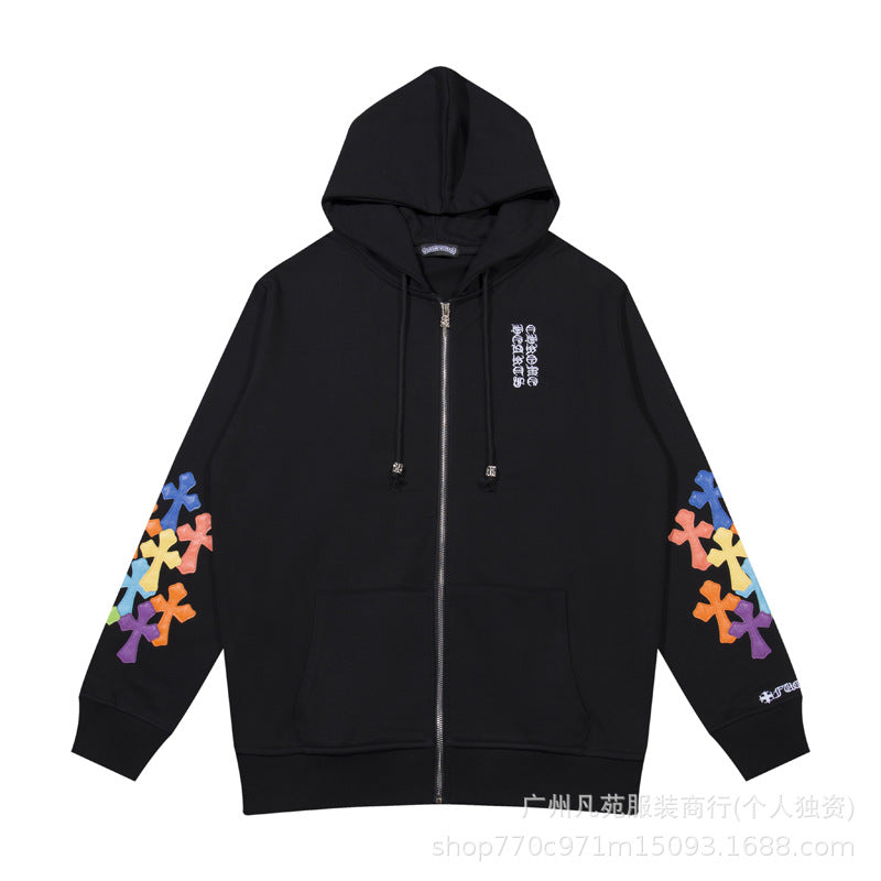 CHH Chrome Heart Hoodie Sanskrit embroidered hooded sweater