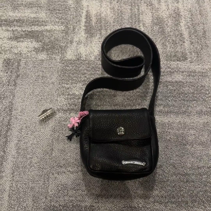 Chh Chrome Heart Leather Bag