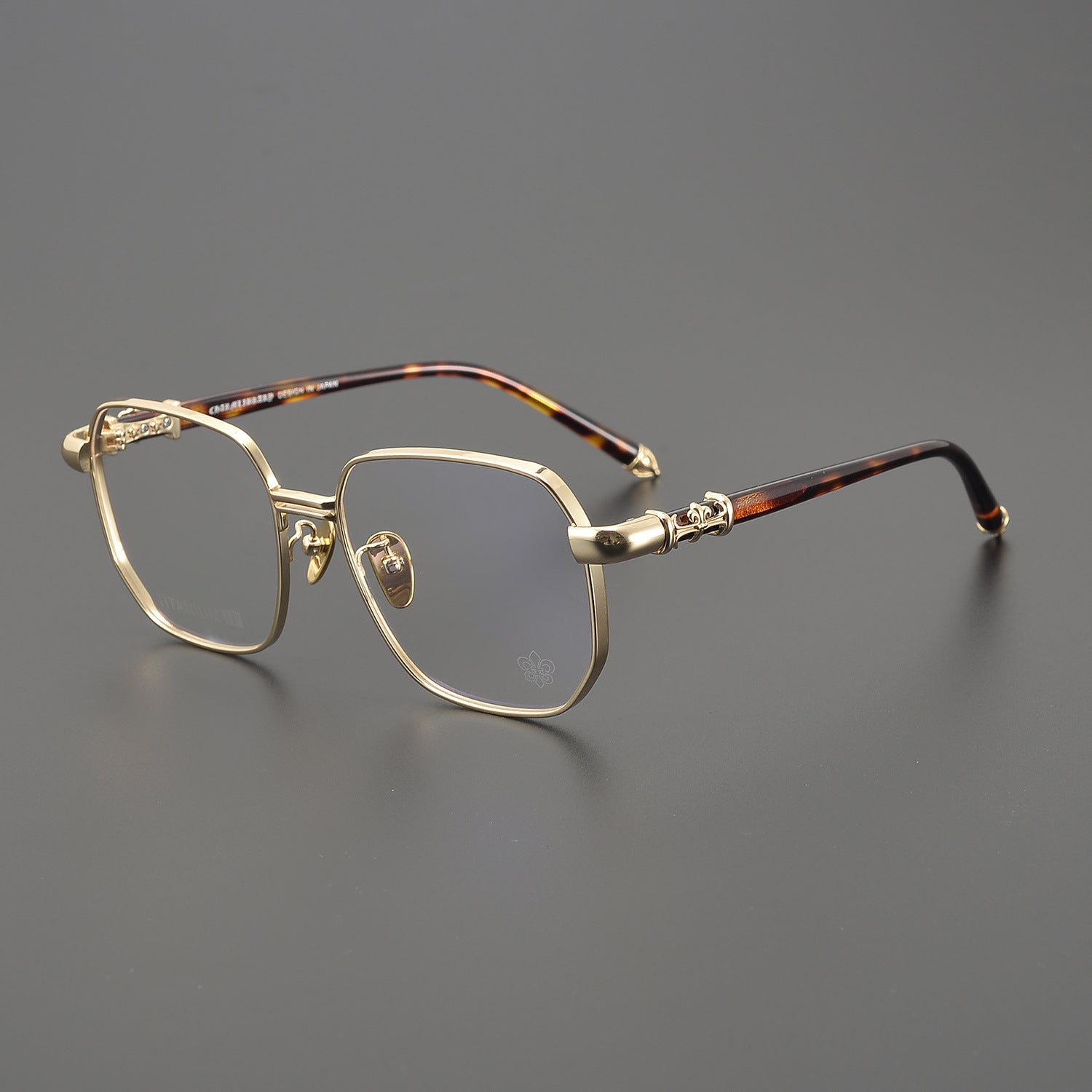 CHH Chrome Hearts Glasses Vintage Large Frame Versatile Myopia Glasses Frame