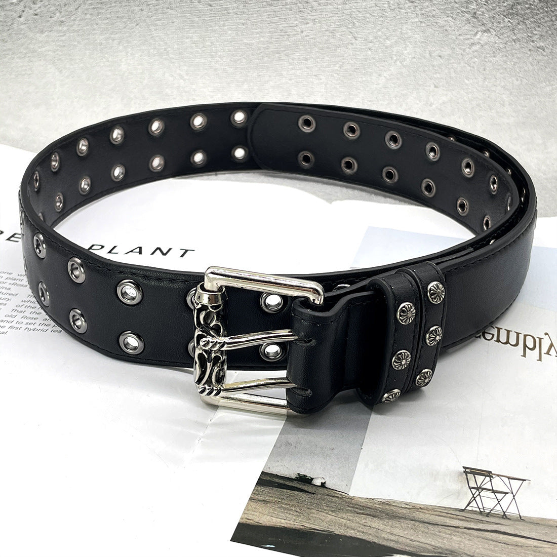 Chh Chrome Heart Belt Sacred Sword Cross Belt