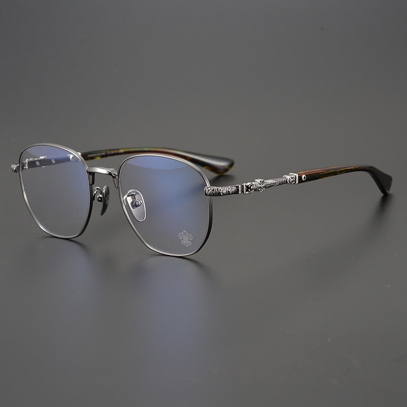 CHH Chrome Hearts Glasses Versatile Vintage Square Myopia Frames